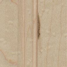 Cabinet wood with wormholes