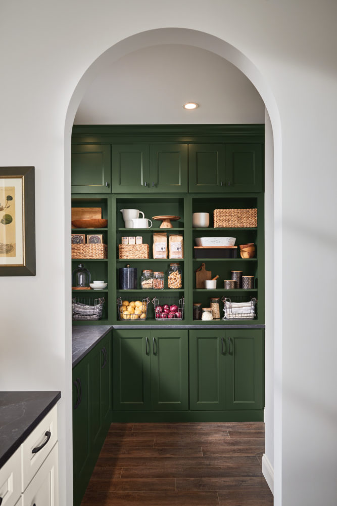Built-in Food Storage Pantry