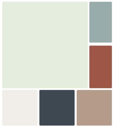 Fleeting Green Color Palette
