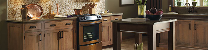 inset kitchen cabinets in cherry wood