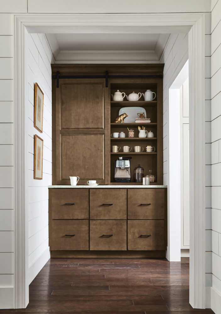 Built-in with Coffee Station