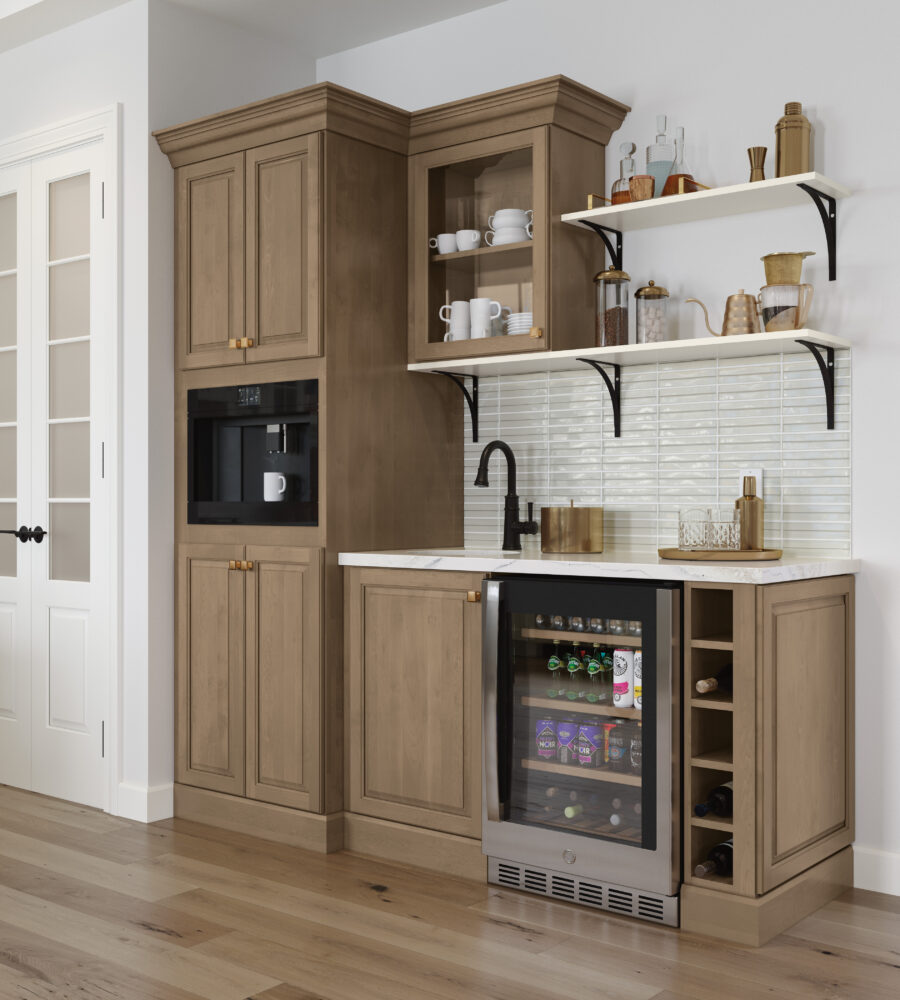 Kitchen using Maple wood
