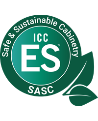 Green ICC ES logo containing the label 